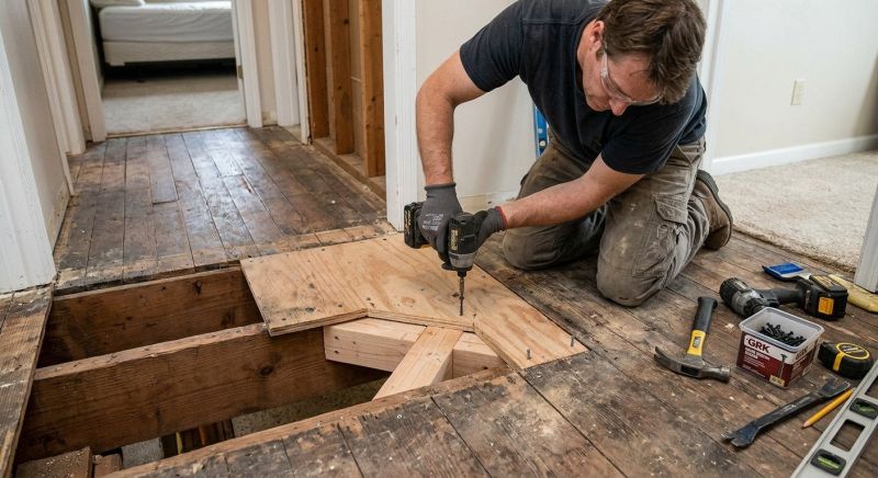 Wood Floor Repair Service