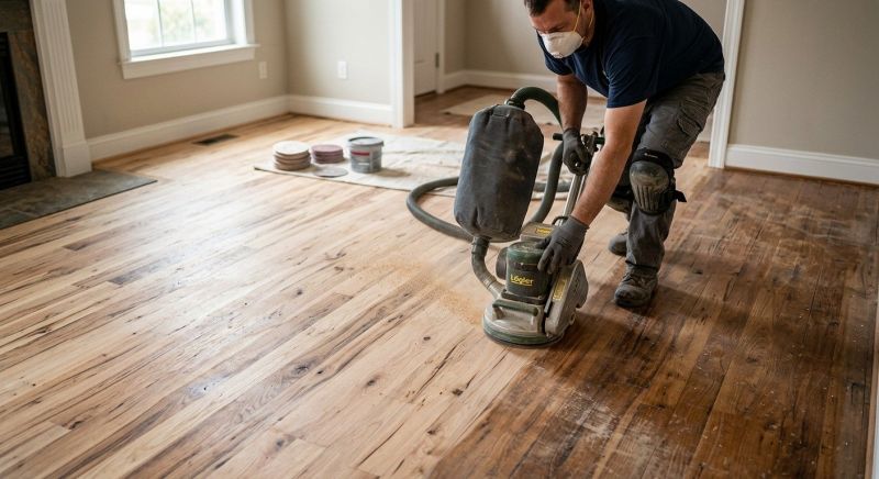 Birch Floor Refinishing in Overland Park, KS