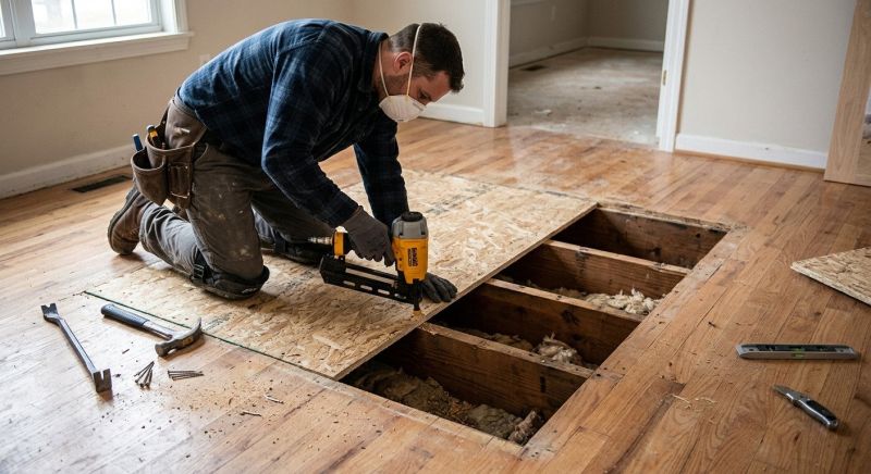 Wood Floor Repair Service