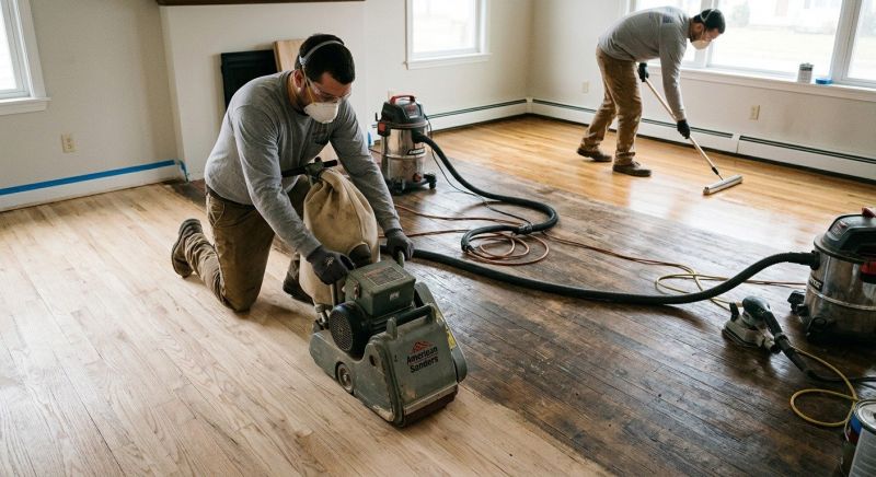 Birch Floor Refinishing in Kansas City, KS
