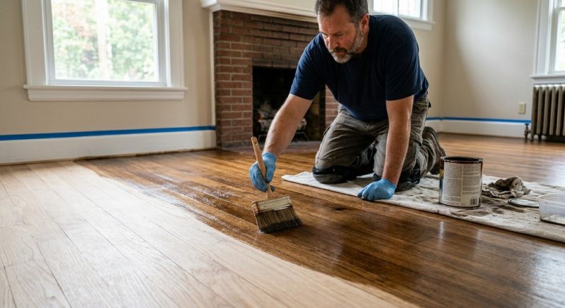 Floor Staining Service in Overland Park, KS