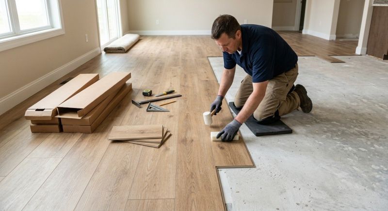 Linoleum Floor Installation in Arvada, CO