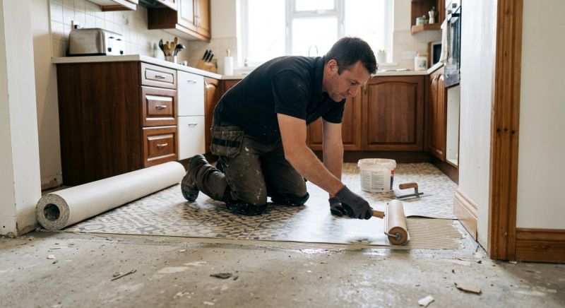 Linoleum Flooring Replacement in Austin, TX