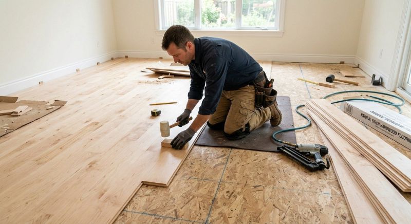 Maple Flooring Installation in Phoenix, AZ