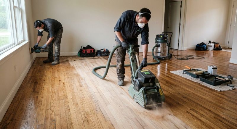 Teak Floor Refinishing in Alpharetta, GA