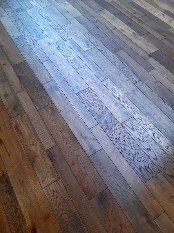 Walnut Floor Staining in Olathe, KS